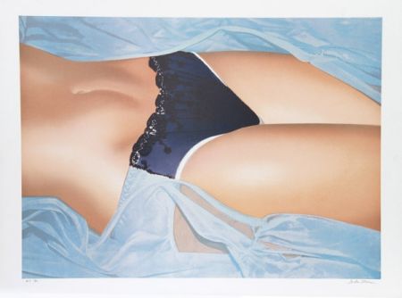 Litografia Kacere - Blue Panties