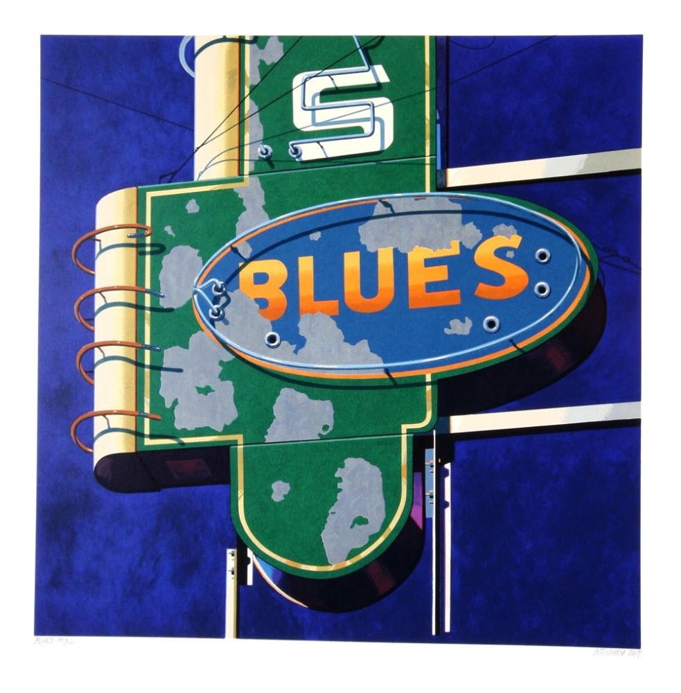 Serigrafia Cottingham - Blues