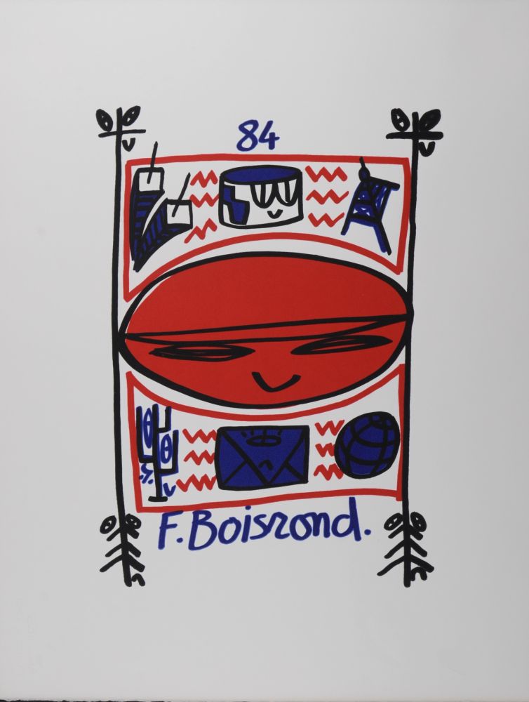 Serigrafia Boisrond - Boisrond, 1984 - Hand-signed