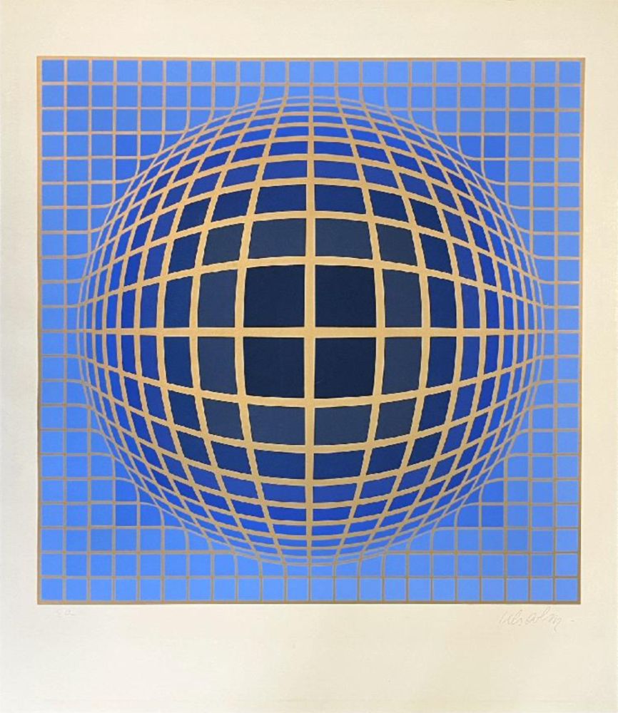 Multiplo Vasarely - Bomb-b