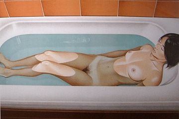 Litografia Ramos - Bonnard's Bath
