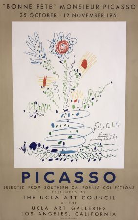 Manifesti Picasso - Bonne Fete Monsieur Picasso
