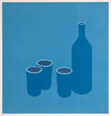 Serigrafia Caulfield - Bottle and Cups