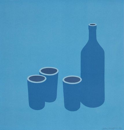 Serigrafia Caulfield - Bottle and Cups