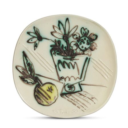 Multiplo Picasso - Bouquet à la pomme (A.R. 305)