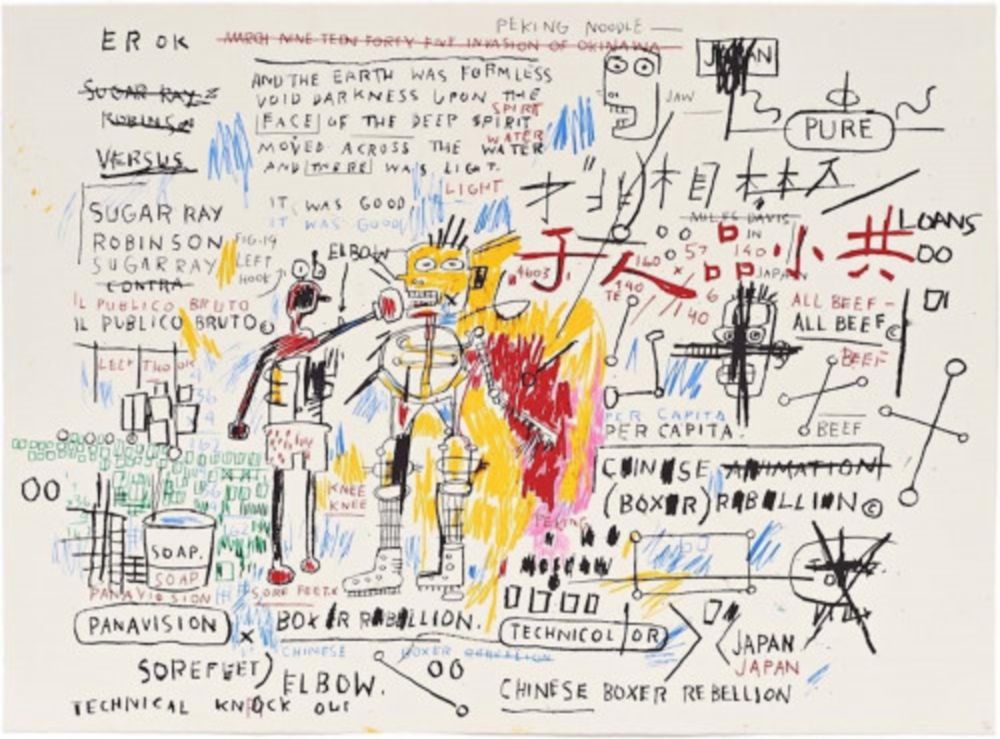 Serigrafia Basquiat - Boxer Rebellion