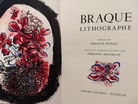 Libro Illustrato Braque - Braque Lithographie