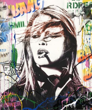 Serigrafia Mr. Brainwash - Brigitte Bardot