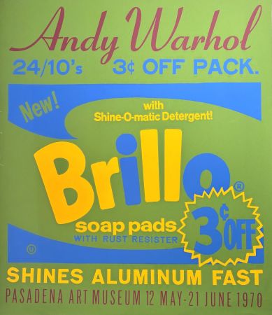 Serigrafia Warhol - Brillo