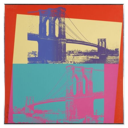 Serigrafia Warhol - Brooklyn Bridge 