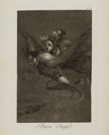 Acquaforte E Acquatinta Goya - Buen Viage