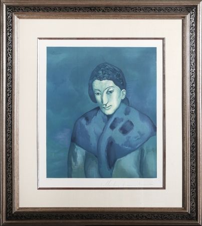 Litografia Picasso - Buste de Femme
