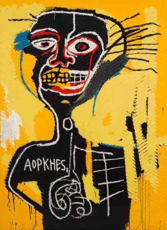Serigrafia Basquiat - Cabeza from Editions II Portfolio