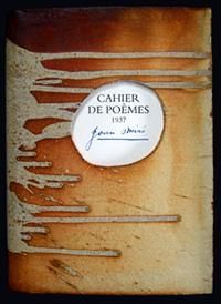 Libro Illustrato Miró - Cahier de poemes 1937 