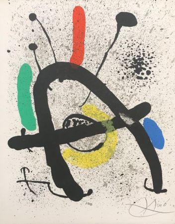 Litografia Miró - Cahier d'Ombres 