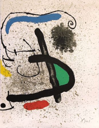 Litografia Miró - Cahier d'ombres