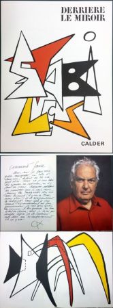 Libro Illustrato Calder - CALDER. STABILES. Derrière le Miroir n° 141. 8 LITHOGRAPHIES ORIGINALES (1963)