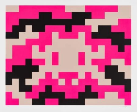 Serigrafia Invader - CAMO XXL-3C-M1