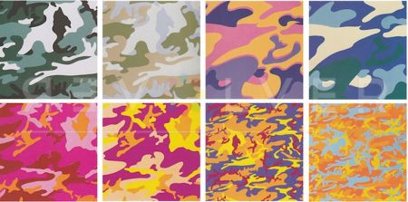 Serigrafia Warhol - Camouflage Complete Portfolio
