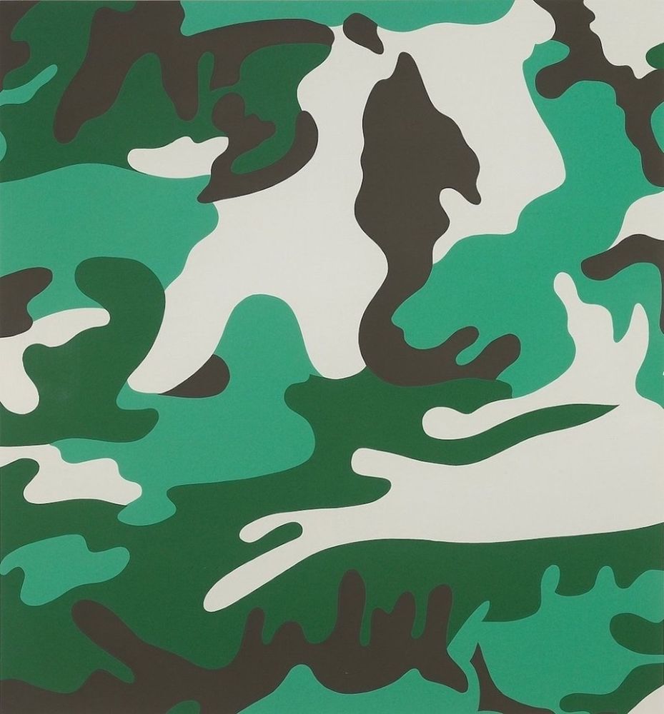Serigrafia Warhol - Camouflage (FS II.406)