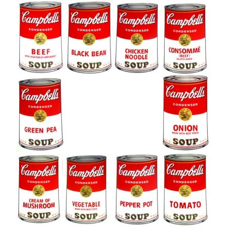 Serigrafia Warhol - Campbell's portfolio