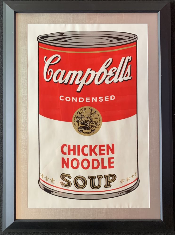 Serigrafia Warhol - Campbell’s soup