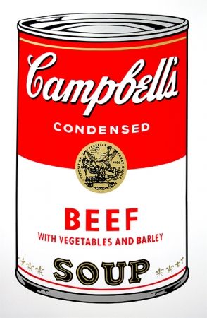Serigrafia Warhol (After) - Campbell's Soup - Beef