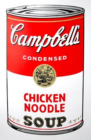 Serigrafia Warhol (After) - Campbell's Soup - Chicken Noodle