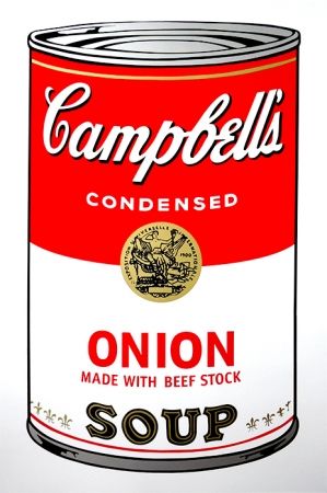 Serigrafia Warhol (After) - Campbell's Soup - Onion