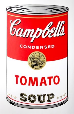 Serigrafia Warhol (After) - Campbell's Soup - Tomato