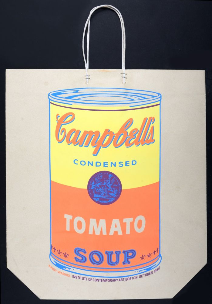 Serigrafia Warhol - Campbell's Soup Bag, 1966