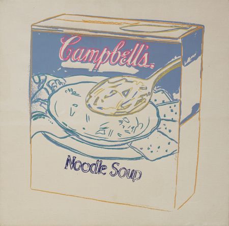 Serigrafia Warhol - Campbell’s Soup Box: Noodle Soup