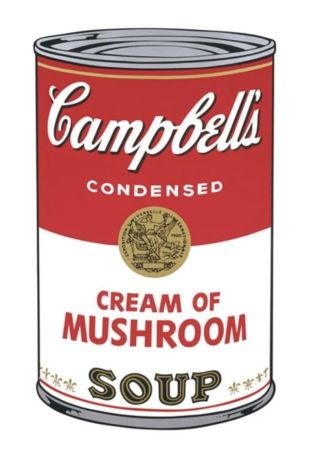 Serigrafia Warhol - Campbell's Soup Can: Cream of Mushroom (F. & S. II.53)