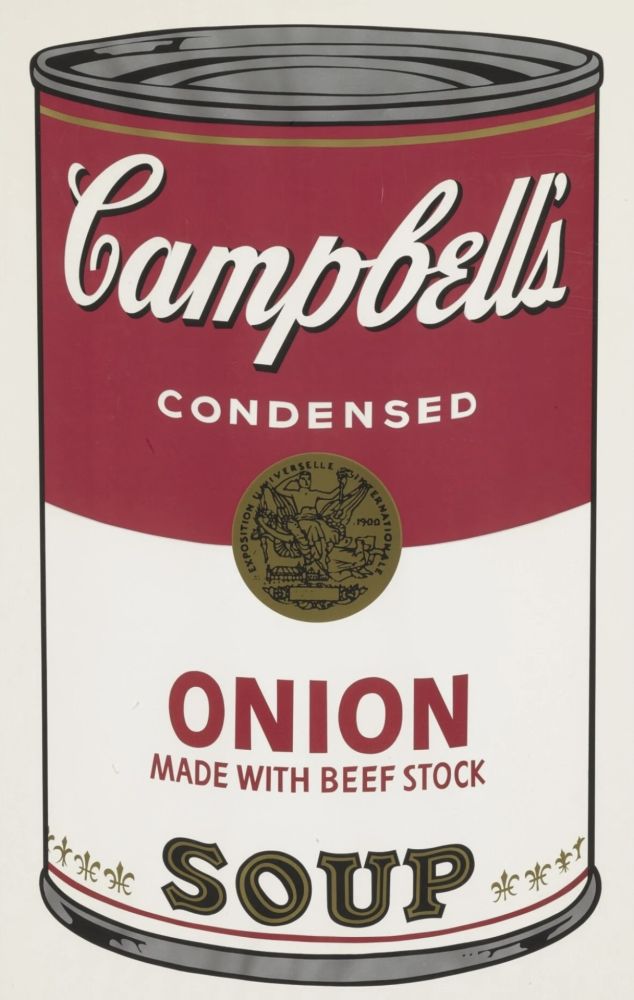 Serigrafia Warhol - Campbell's Soup Can: Onion (F. & S. II.47)