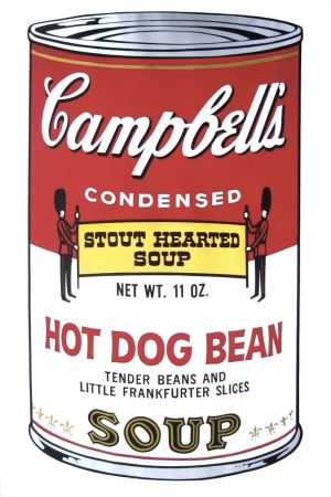 Serigrafia Warhol - Campbell’s Soup Cans II: Hot Dog Bean 59 (AP)