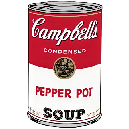 Serigrafia Warhol - Campbell’s Soup I: Pepper Pot