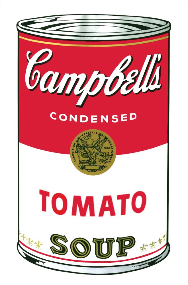 Serigrafia Warhol - Campbell's Soup I: Tomato (FS II.46)