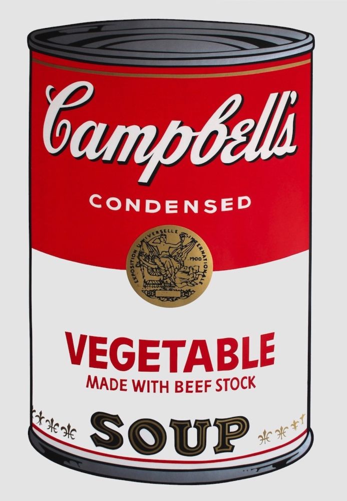 Serigrafia Warhol - Campbell's Soup I: Vegetable (FS II.48)