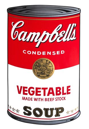 Serigrafia Warhol - Campbell's Soup I: Vegetable (FS II.48)