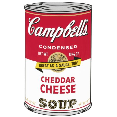Serigrafia Warhol - Campbell’s Soup II: Cheddar Cheese 