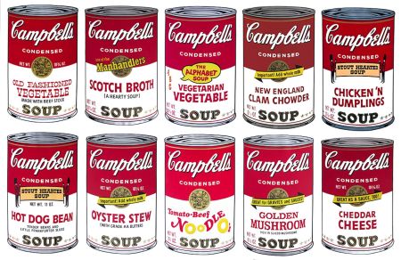 Serigrafia Warhol - Campbell’s Soup II Complete Portfolio