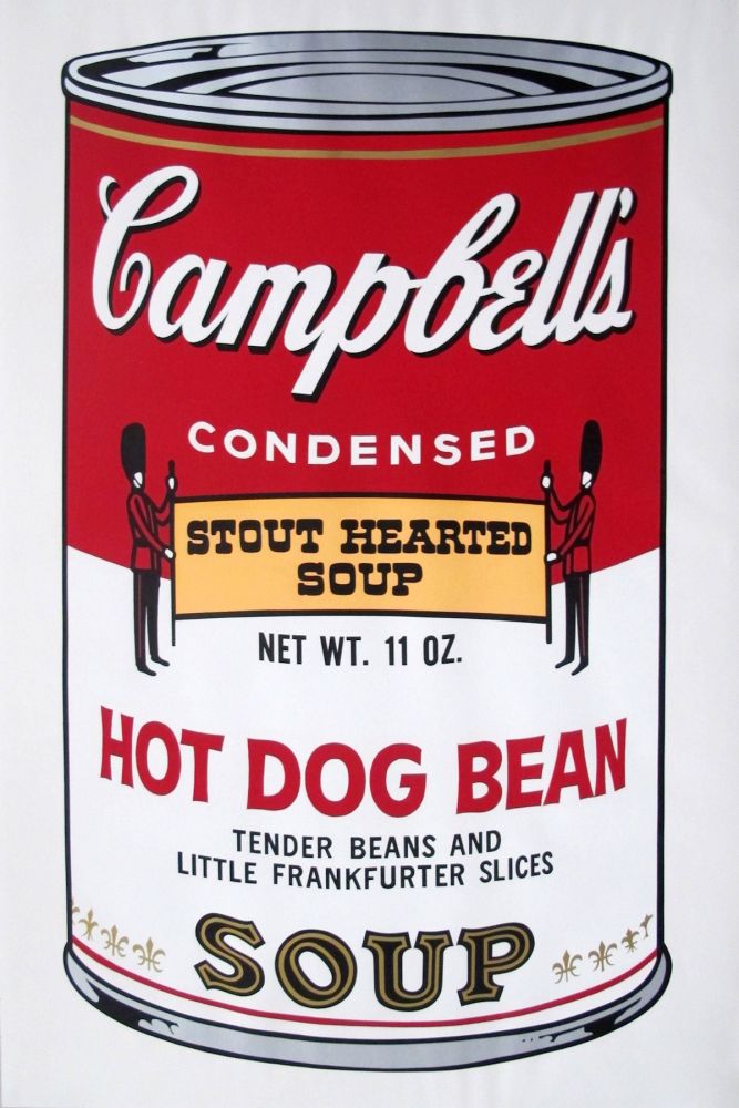 Serigrafia Warhol - Campbell’s Soup II: Hot Dog Bean (FS II.59)