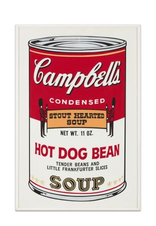 Serigrafia Warhol - Campbell's Soup II: Hot Dog Bean (FS II.59)