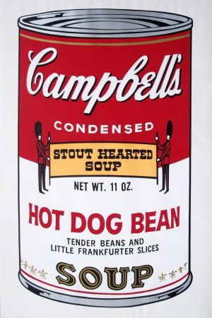 Non Tecnico Warhol - Campbell’s Soup II: Hot Dog Bean (FS II.59)