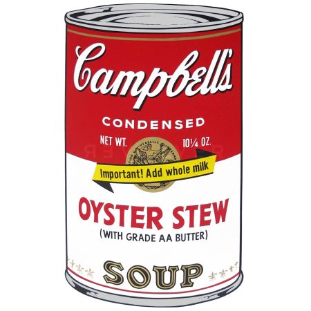 Serigrafia Warhol - Campbell’s Soup II: Oyster Stew (FS II.60)