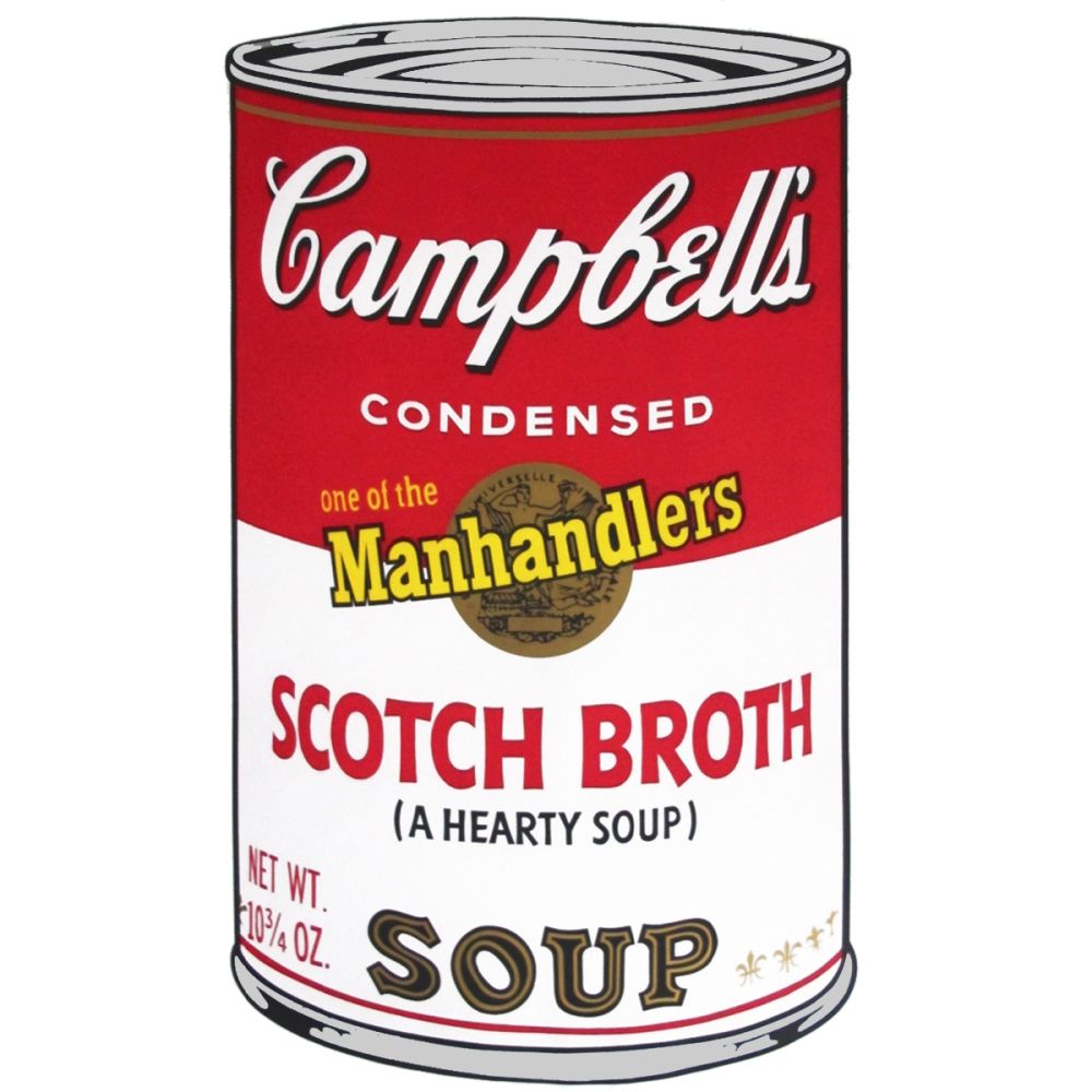 Serigrafia Warhol - Campbells Soup II: Scotch Broth 