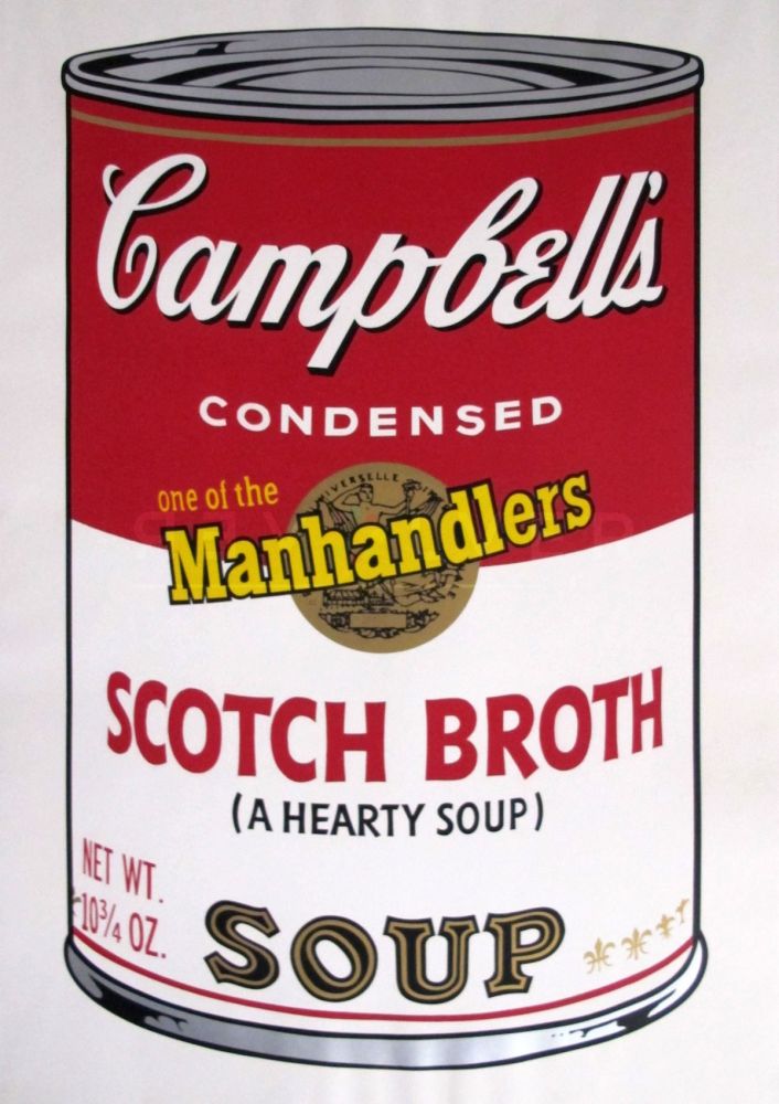 Serigrafia Warhol - Campbells Soup II: Scotch Broth Soup (FS II.55)