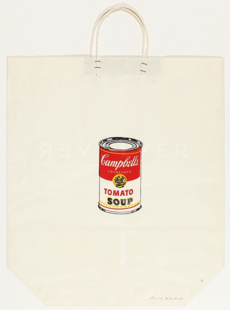 Serigrafia Warhol - Campbells Soup Shopping Bag (FS II.4)