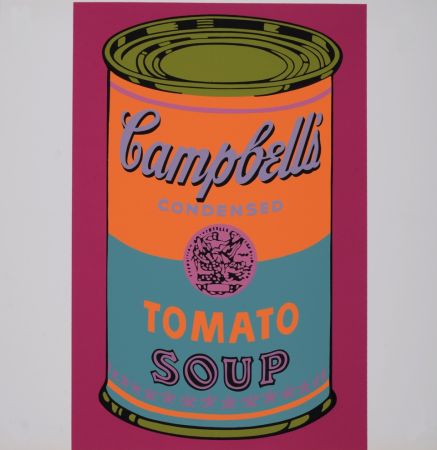 Serigrafia Warhol - Campbell's Tomato Soup (Banner)