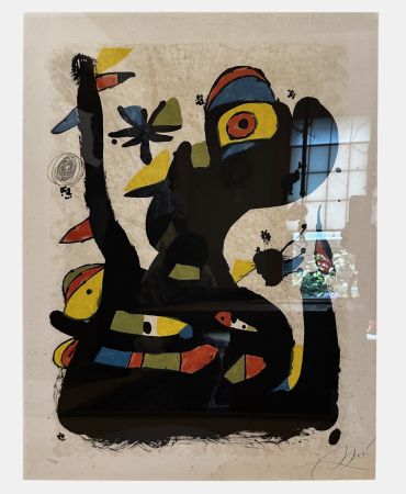 Litografia Miró - Cant de la Cardina
